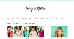 Desktop Screenshot of livinginyellow.com